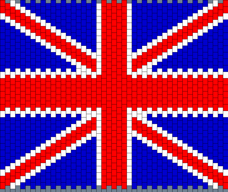 Britain Flag Panel For Bag
