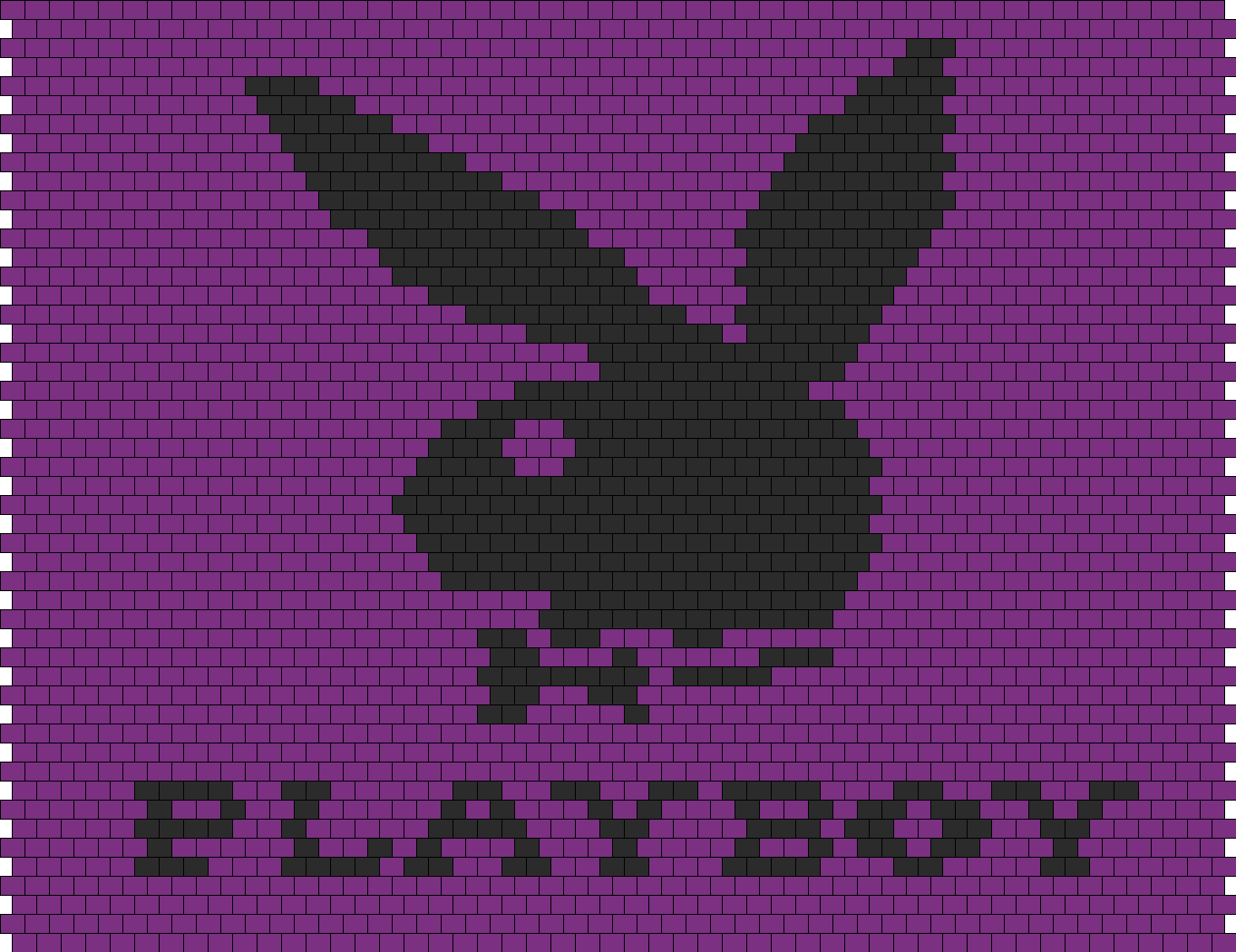 Purple Playboy Bunny Bag