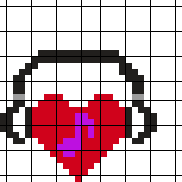 Heart With Headphones And Music Note