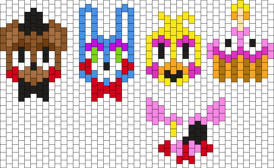 Fnaf Charms Toy Versions + Mangle