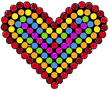 Small Rainbow Heart