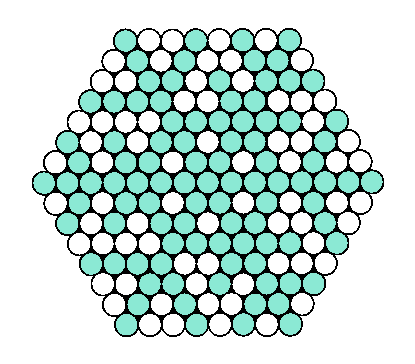 Small Hexagon Snowflake 9