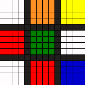 Mixed Up Rubix Cube