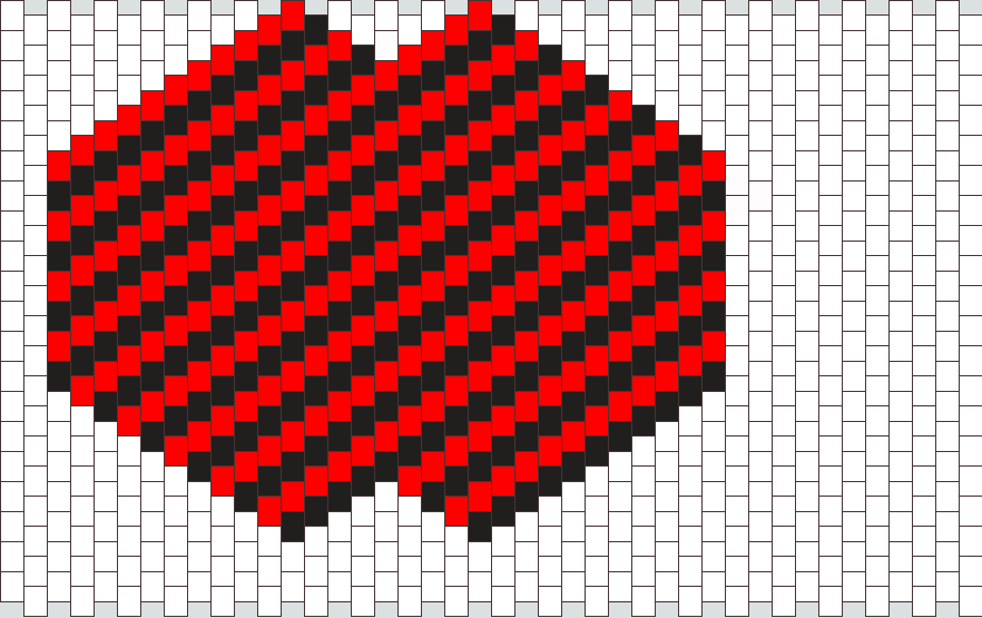 Red And Black Stripped