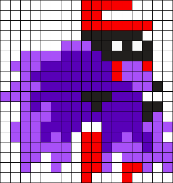 Snick.exe Perler Bead Pattern / Bead Sprite /pizza Tower