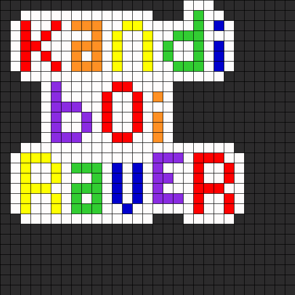 Kandi Boi Raver Rainbow
