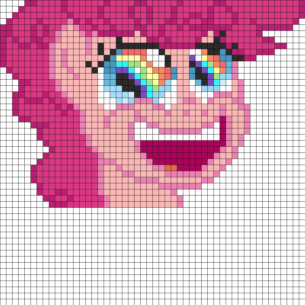 Rainbow Eyes Pinkie Pie