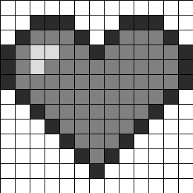 Gray Heart