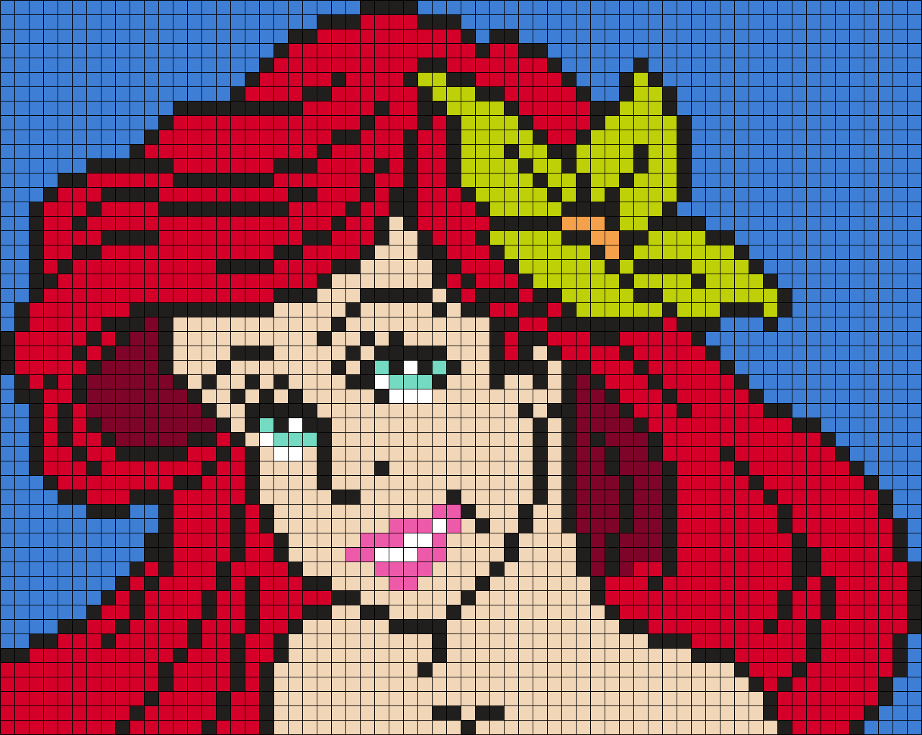 Ariel The Little Mermaid (Square)