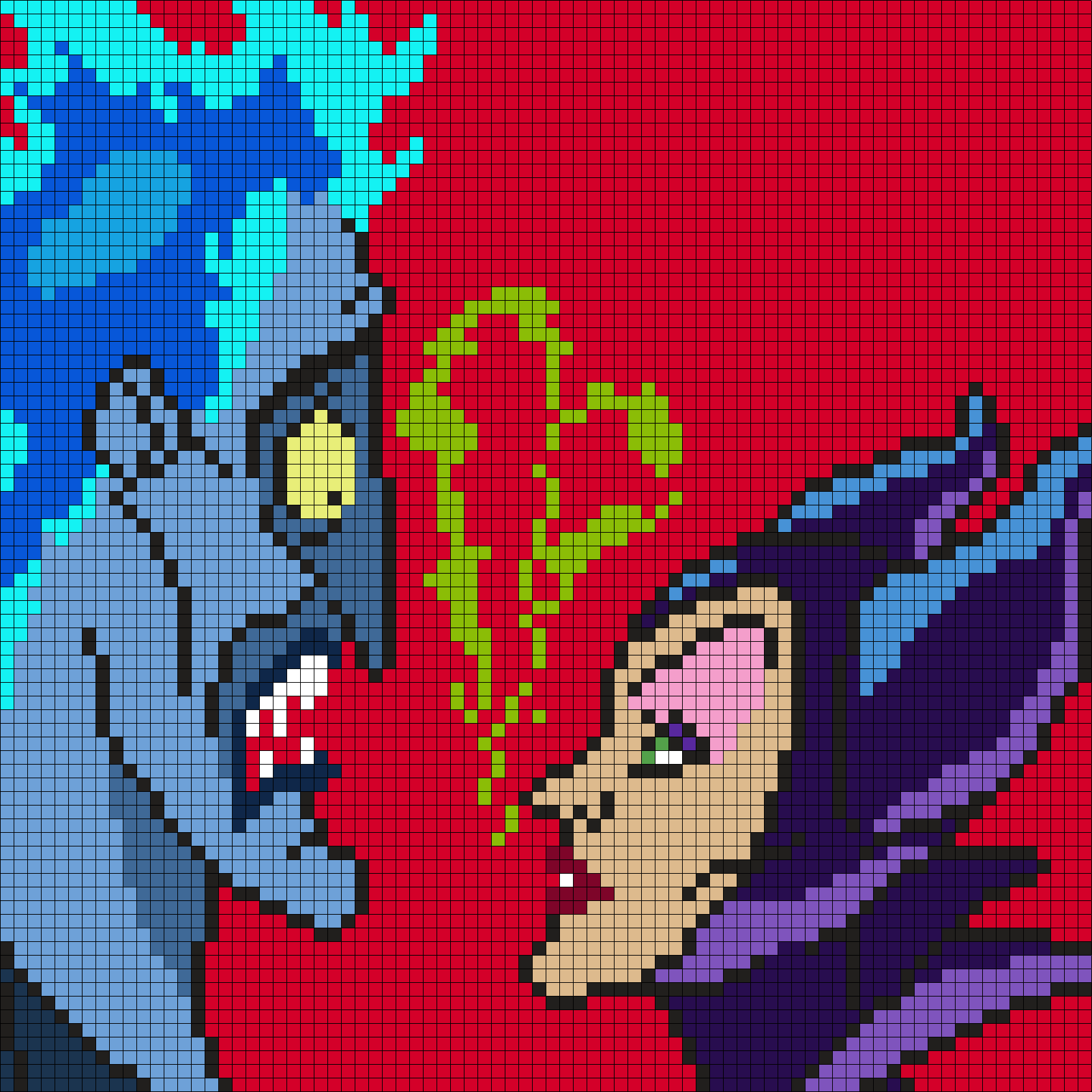 Hades And Maleficent (Square)