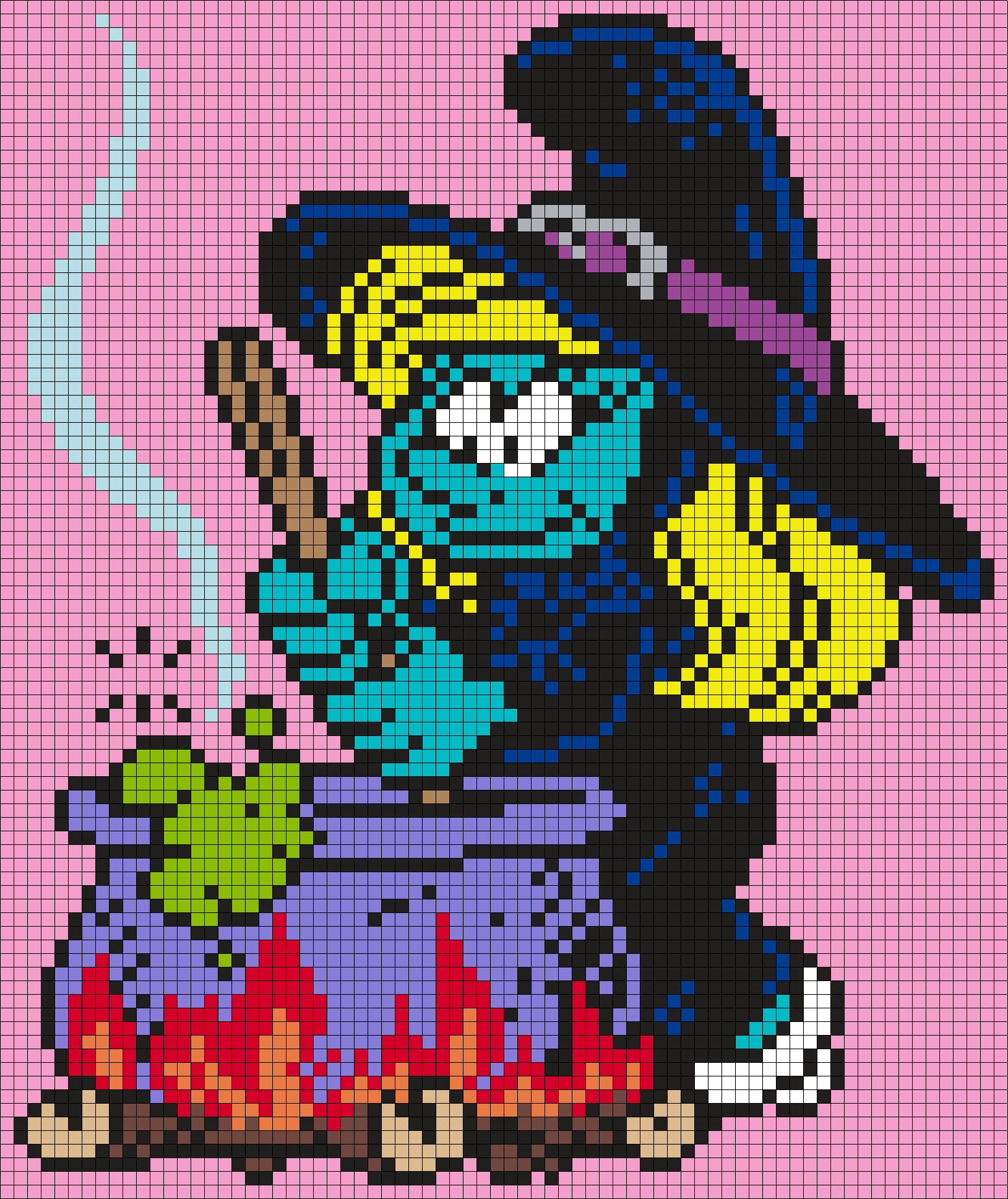 Halloween Smurfette As A Witch (from The Smurfs)