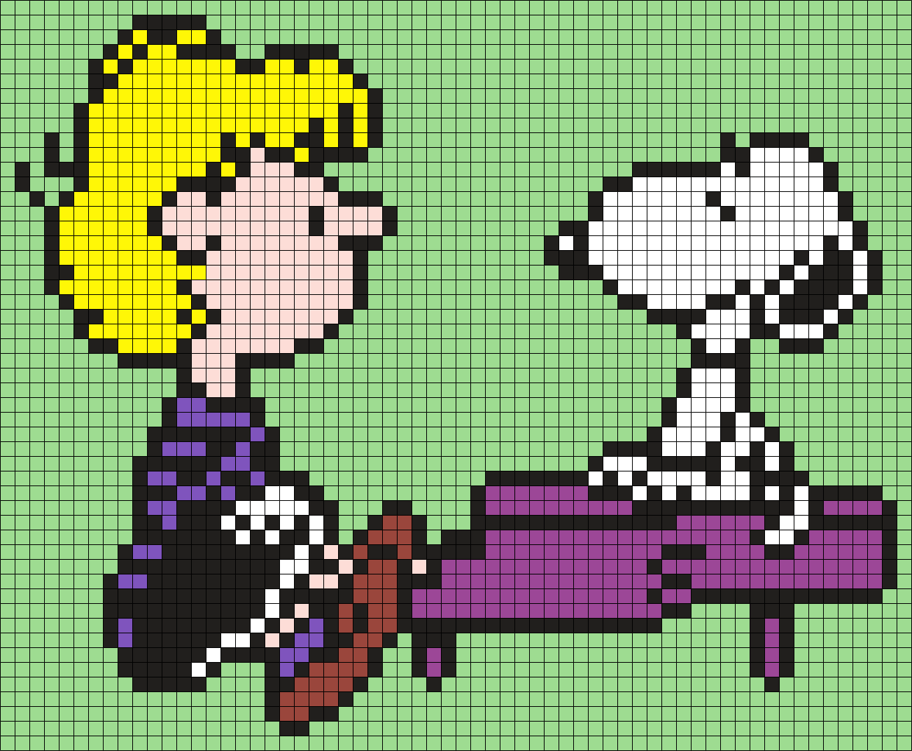 Schroeder And Snoopy From Snoopy And The Peanuts Gang (Square)