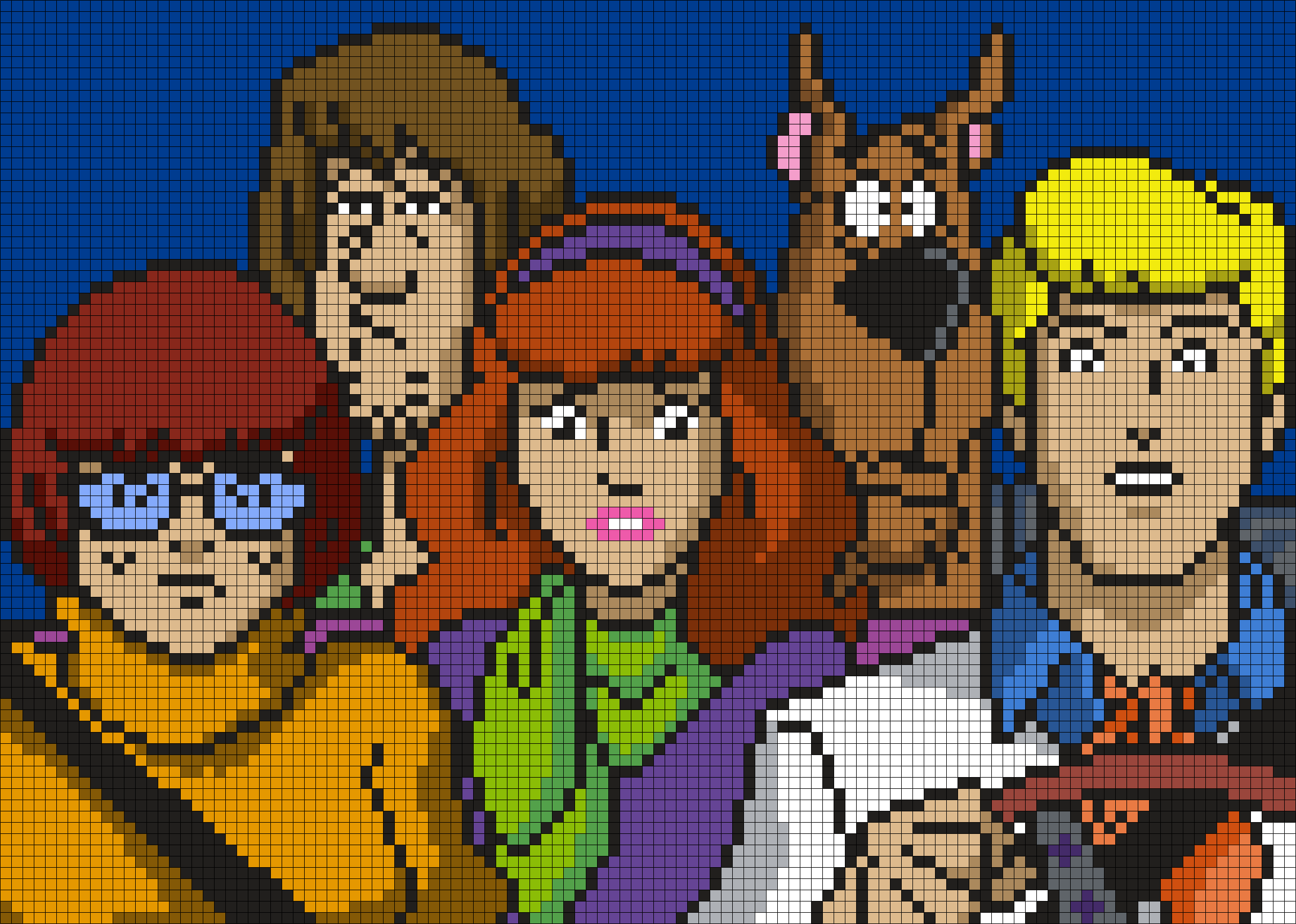Scooby Doo And The Mystery Inc. Gang