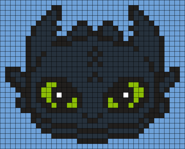 Toothless  From How To Train Your Dragon (Square)