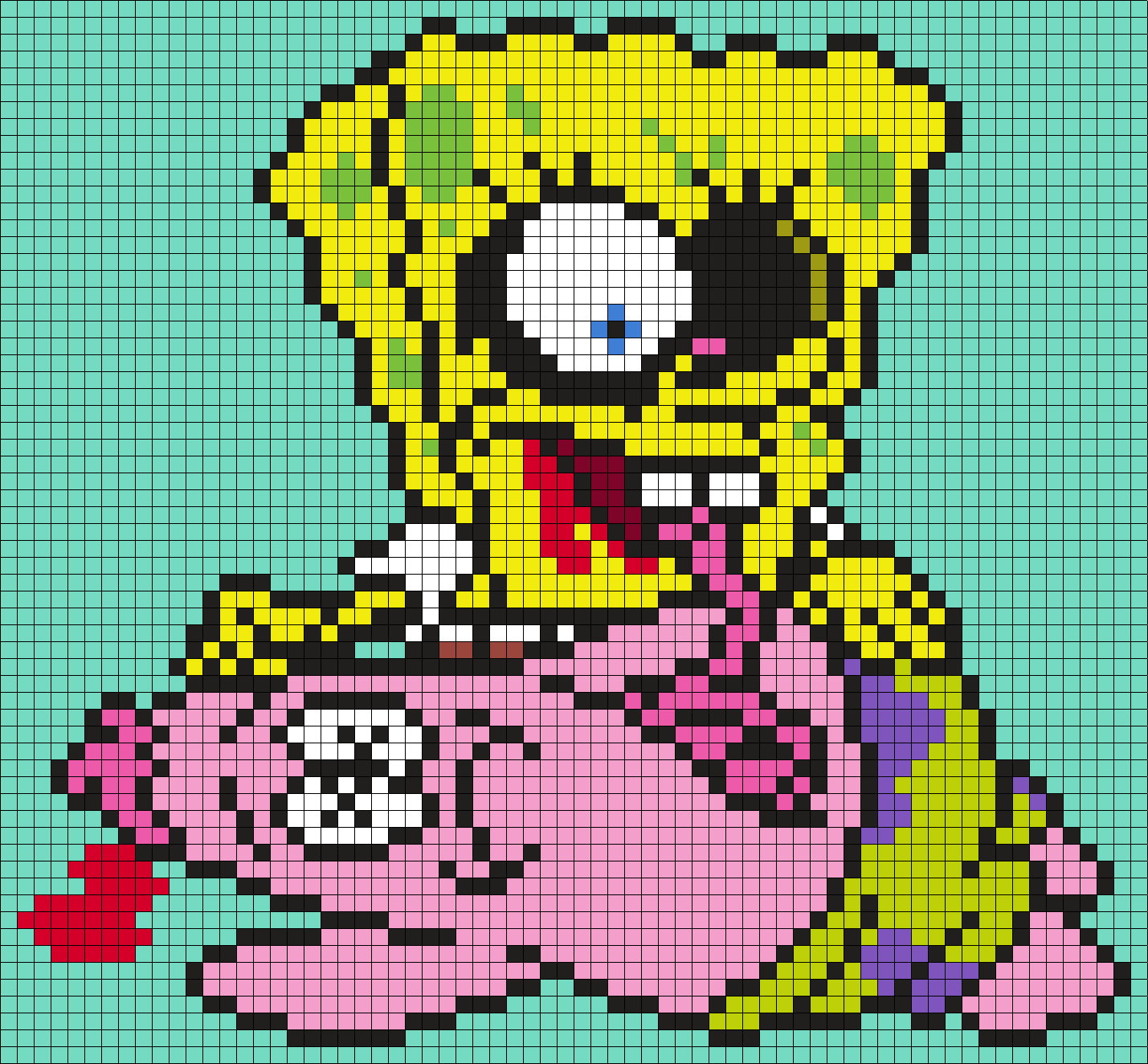 Zombie Spongebob Squarepants (square)