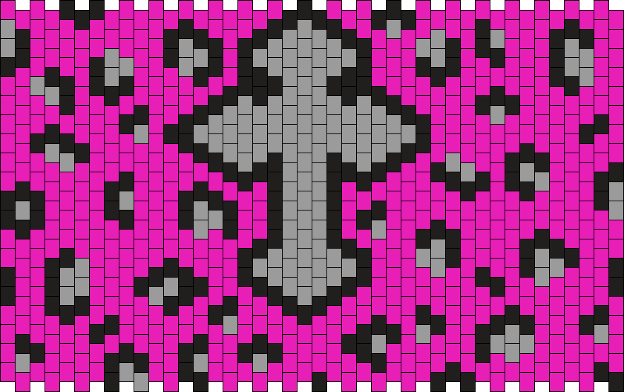 Y2k Cross Pink Leopard Print Bag Panel