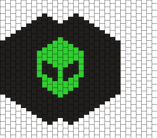 black_and_green_alien
