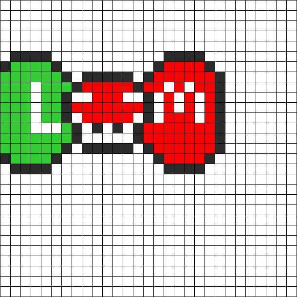 Mario And Luigi Themed Bow