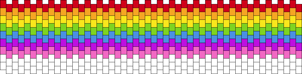 bottom panel for rainbow bag
