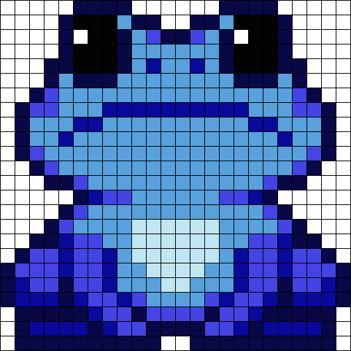 cute blue poison dart frog
