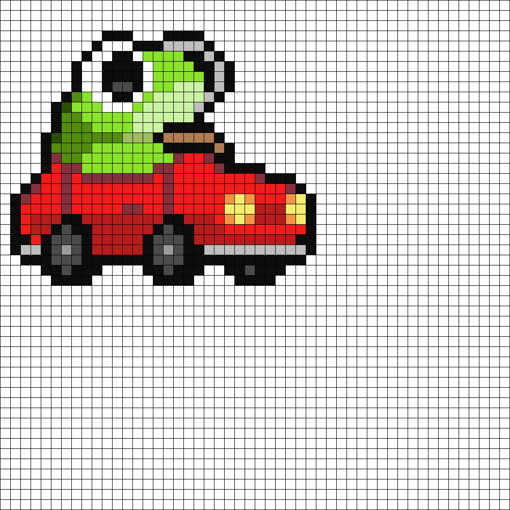 Froggie Frog In A Car *beep Beep* (not My Design)