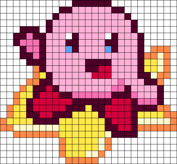 Kirby The Star Hero 25 X 27