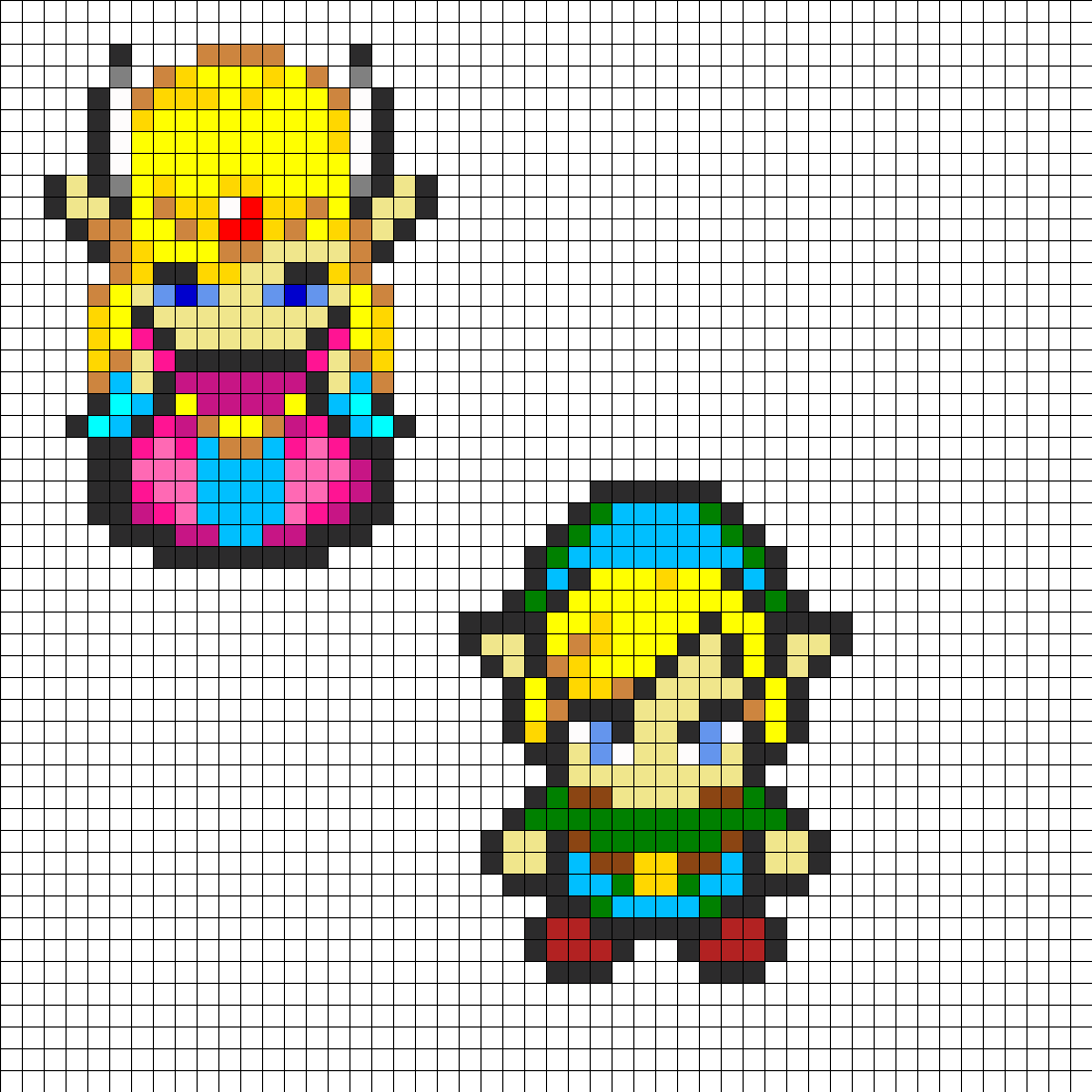 Zelda And Link Combo