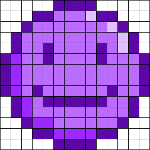 Purple Smiley Sphere