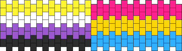 Pan/Non-binary Flag 376