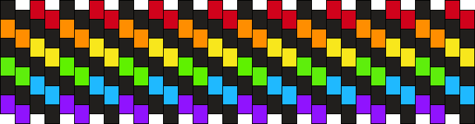 Emo rainbow stripes (Multi)