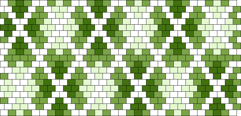 Green Argyle pattern