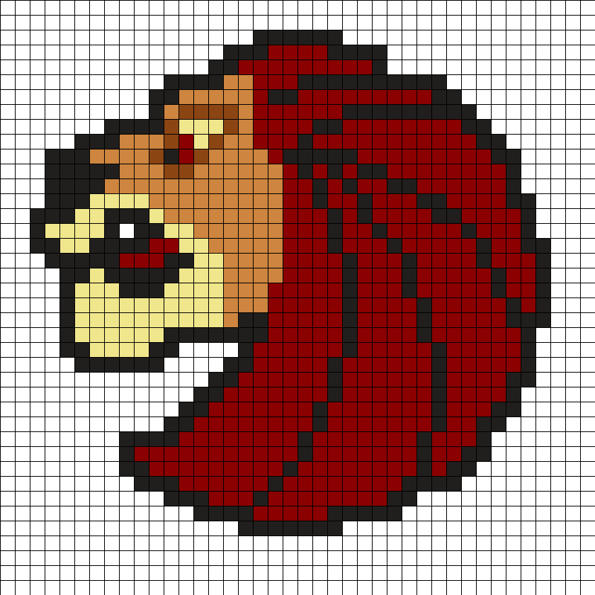 Mufasa Seven Lions Logo Fusebeads