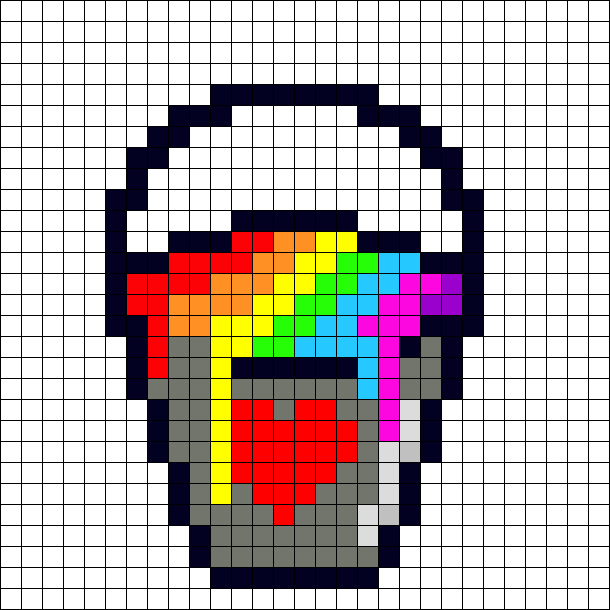 Bucket Of Rainbow