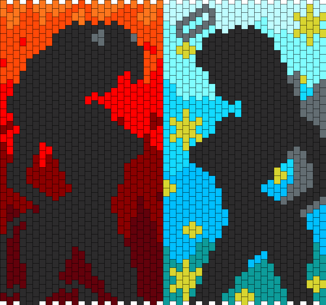 Devil And Angel Silhouette