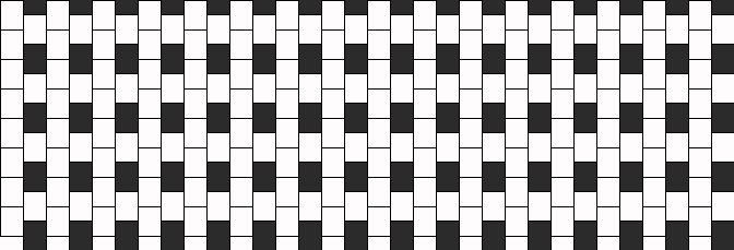 Striped Black And White