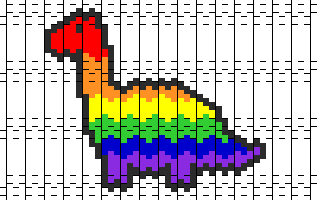 Rainbow Dino