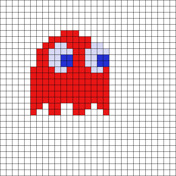 Pac-Man Ghost: Blinky