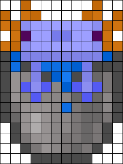 Axolotl Bucket (Blue/Purple)