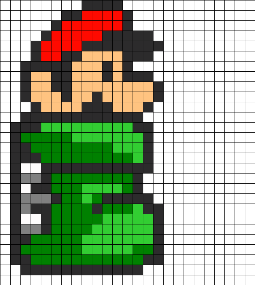 Mario In Green Tube