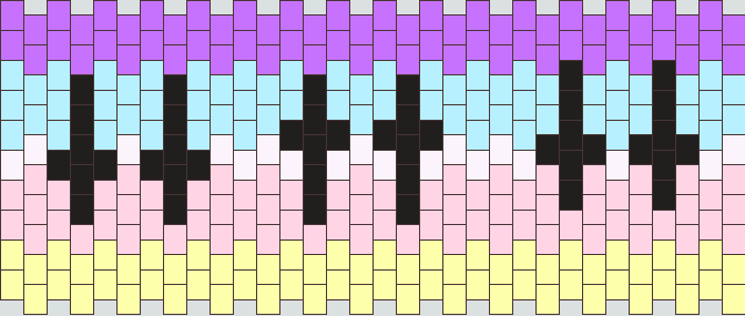 Pastel Crosses
