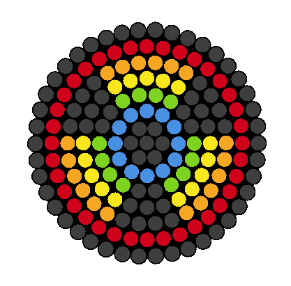 Rainbow Radiation Symbol