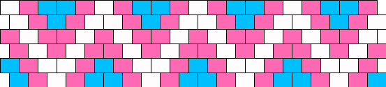 Trans Flag Triangles