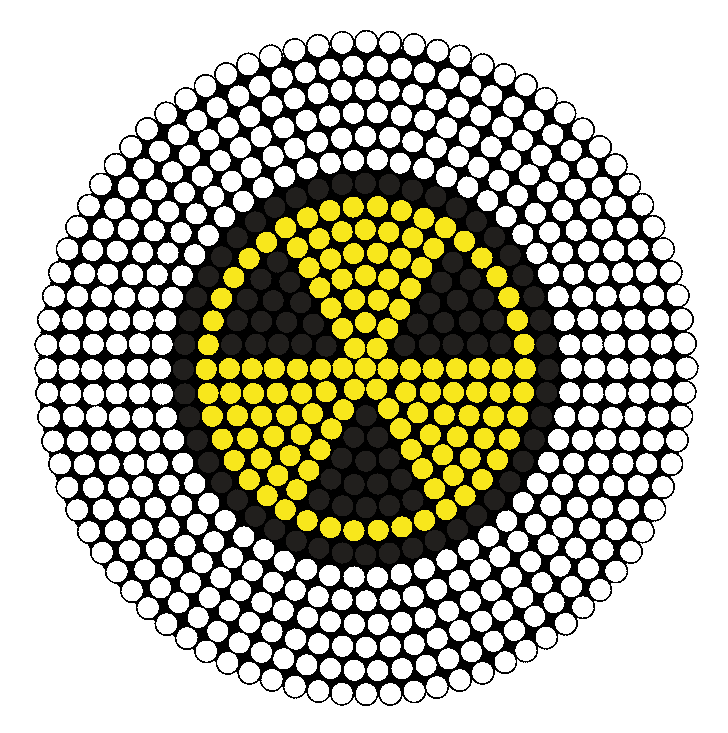 Radioactive Sign (for Gas Mask)