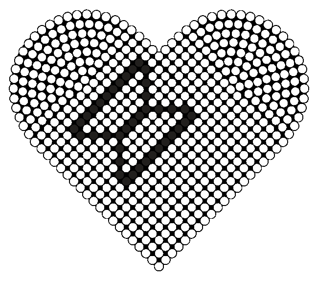 BTS Logo (on a heart board)