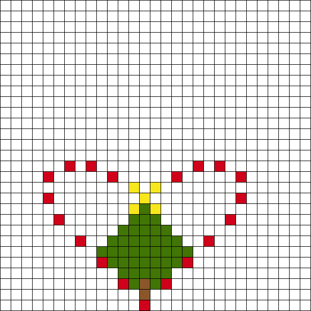 Heart WIth Christmas Tree