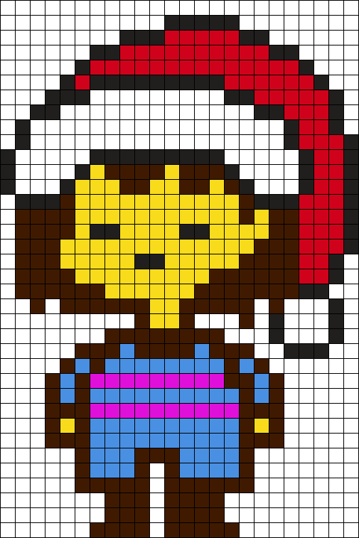 Frisk With A Santa Hat
