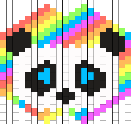 YaYa Rainbow Panda Surgical Mask