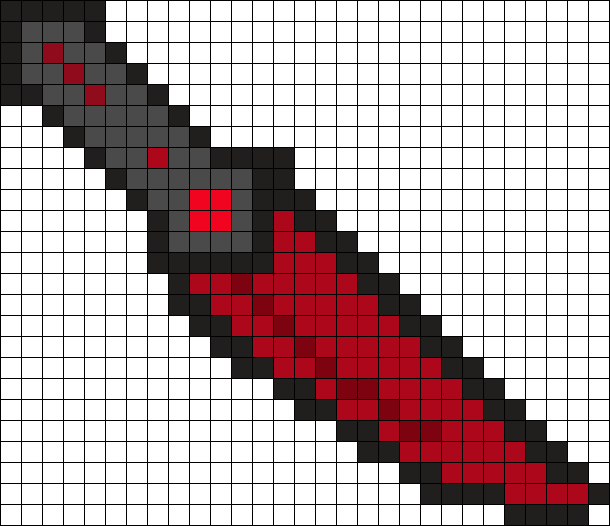 Blood-red Knife