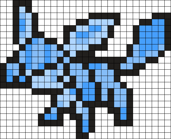 Pixel Glaceon