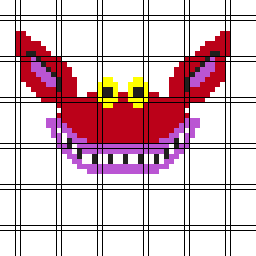 Ickis Ahh Real Monsters Perler